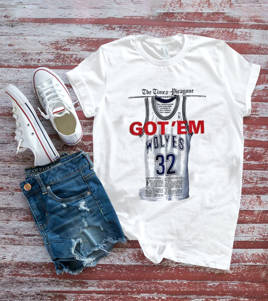 The Times Picayune Got 'Em Wolves 32 T-Shirt