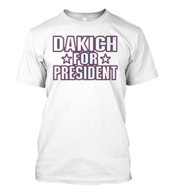 Dakich For President Stars T-Shirt