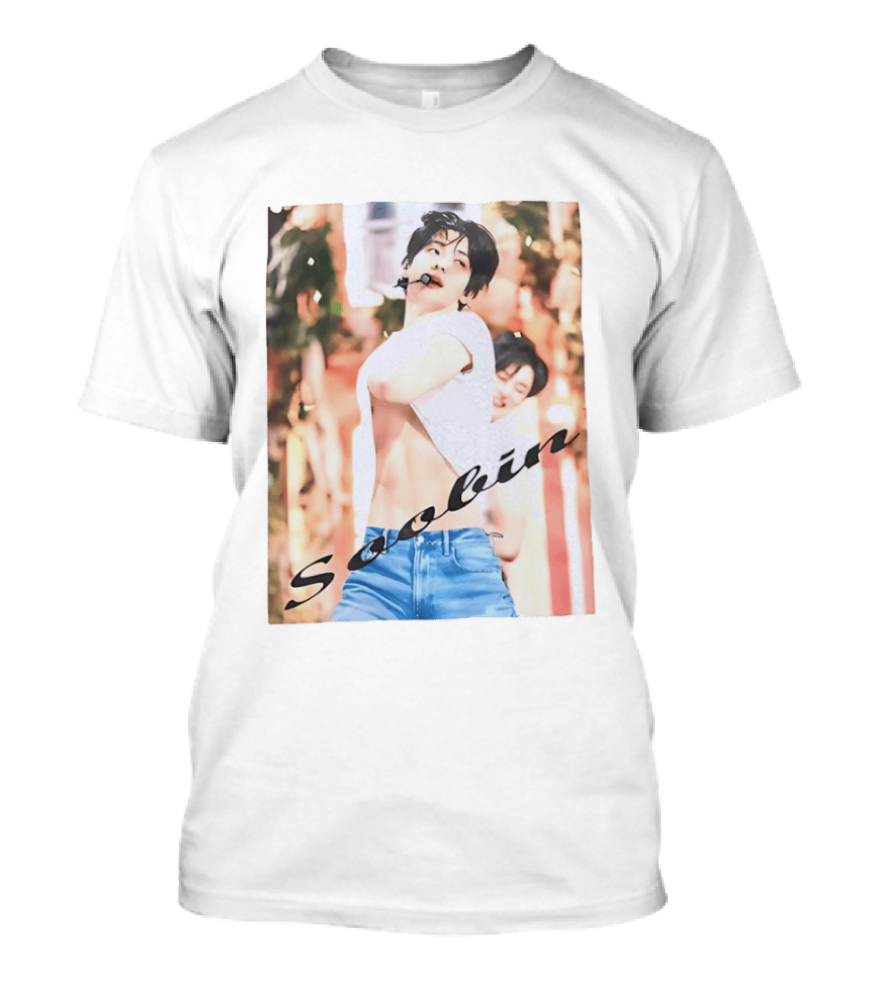 Soobin TXT Abs Performance Stage Fashion T-Shirt