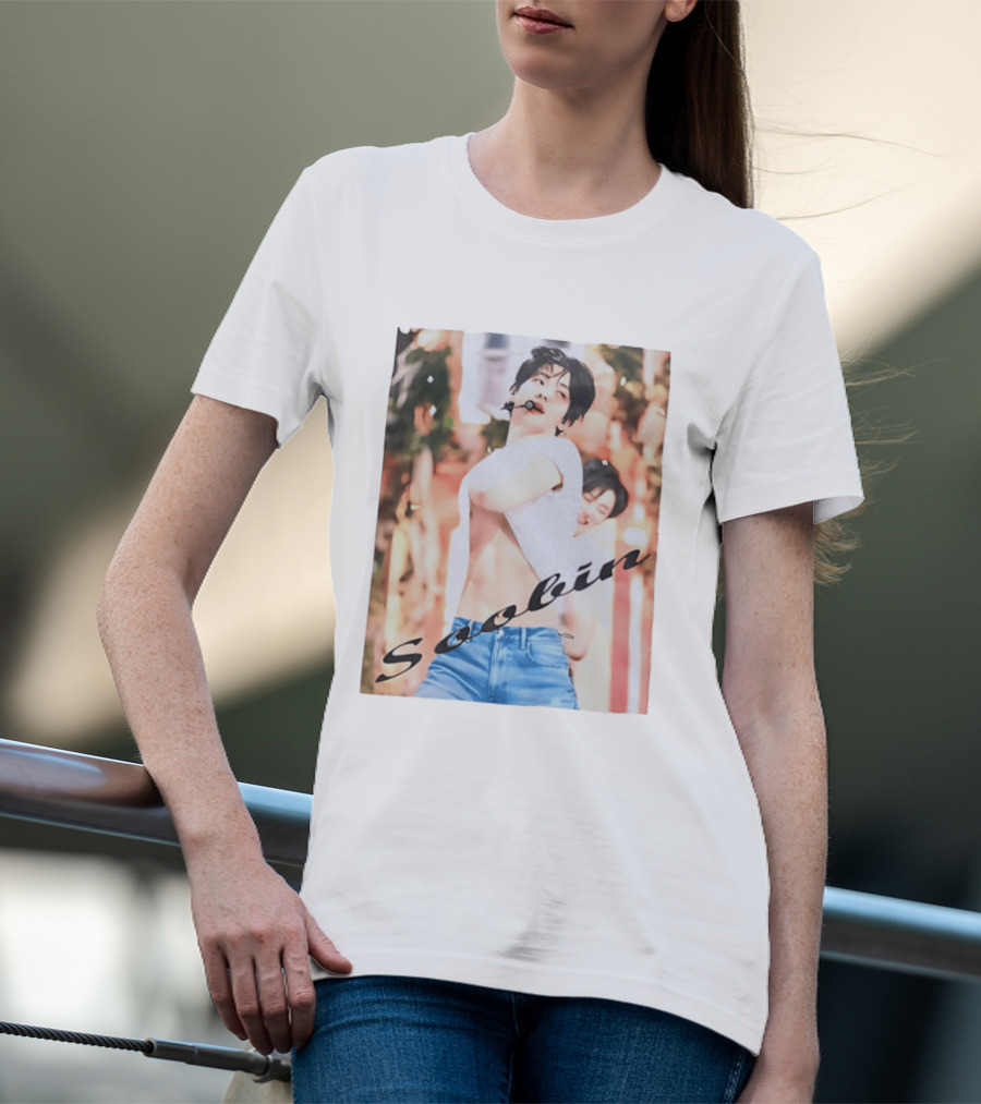 Soobin TXT Abs Performance Stage Fashion T-Shirt
