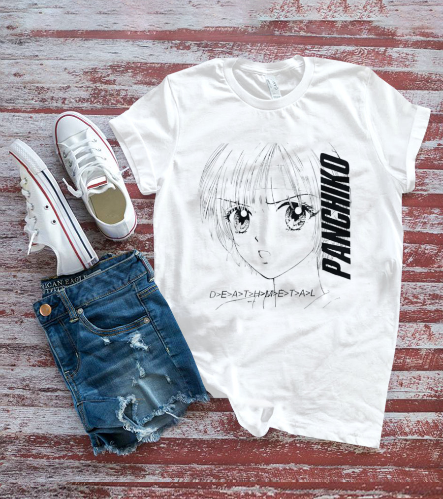 Panchiko Death Metal Manga T-Shirt