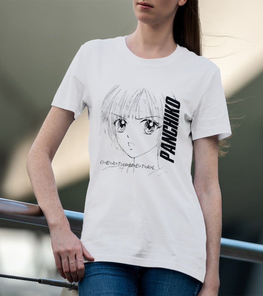 Panchiko Death Metal Manga T-Shirt