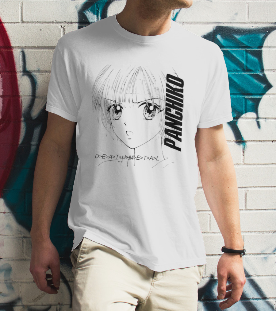 Panchiko Death Metal Manga T-Shirt