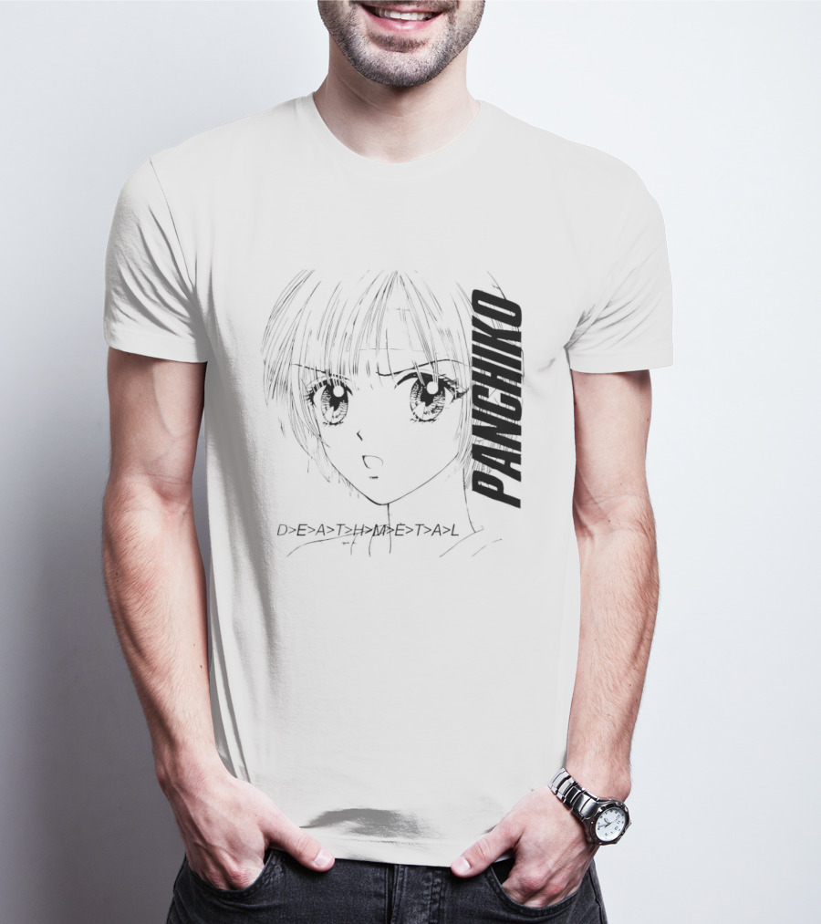 Panchiko Death Metal Manga T-Shirt