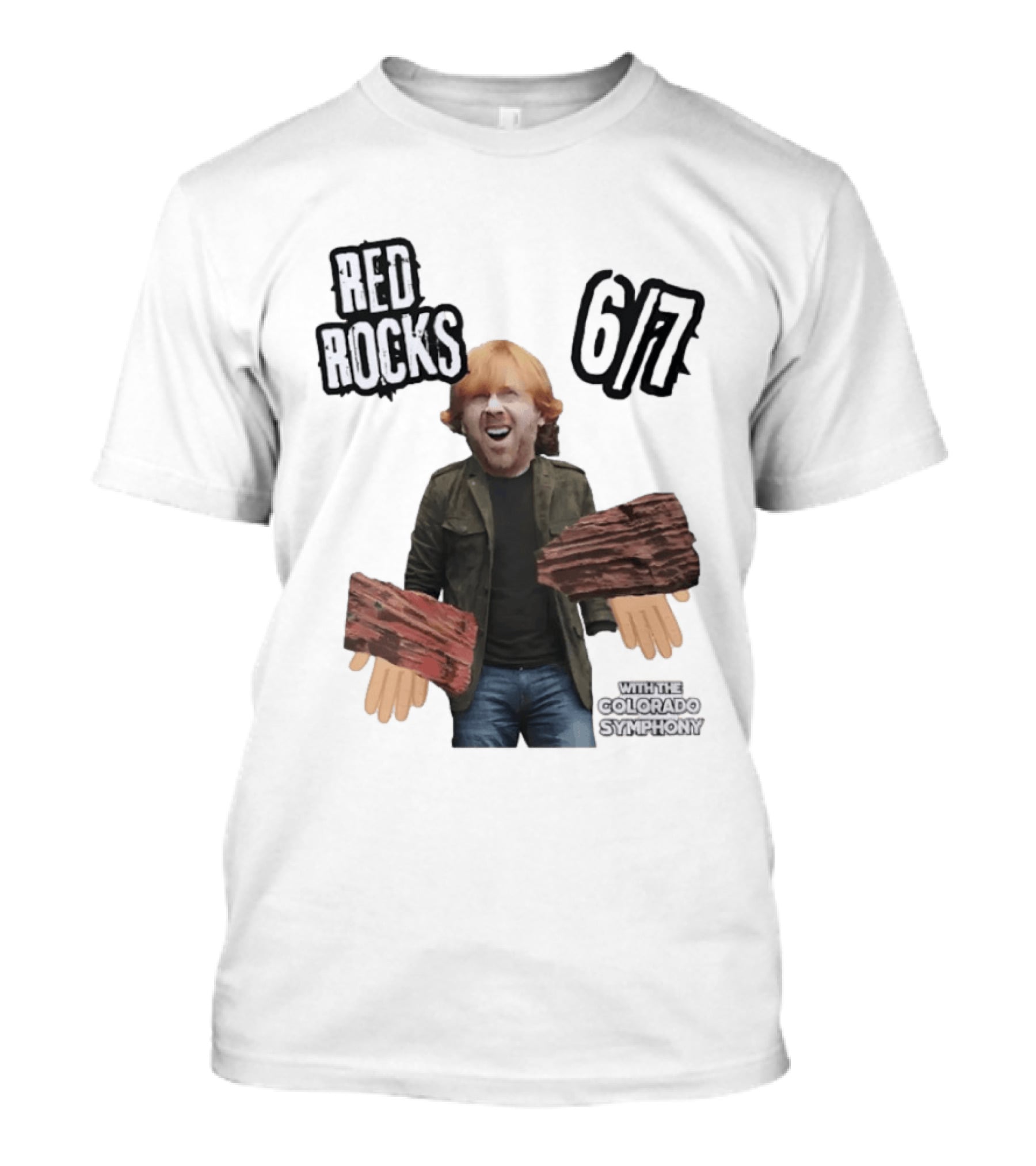 Trey Anastasio Red Rocks 6/7 With The Colorado Symphony T-Shirt