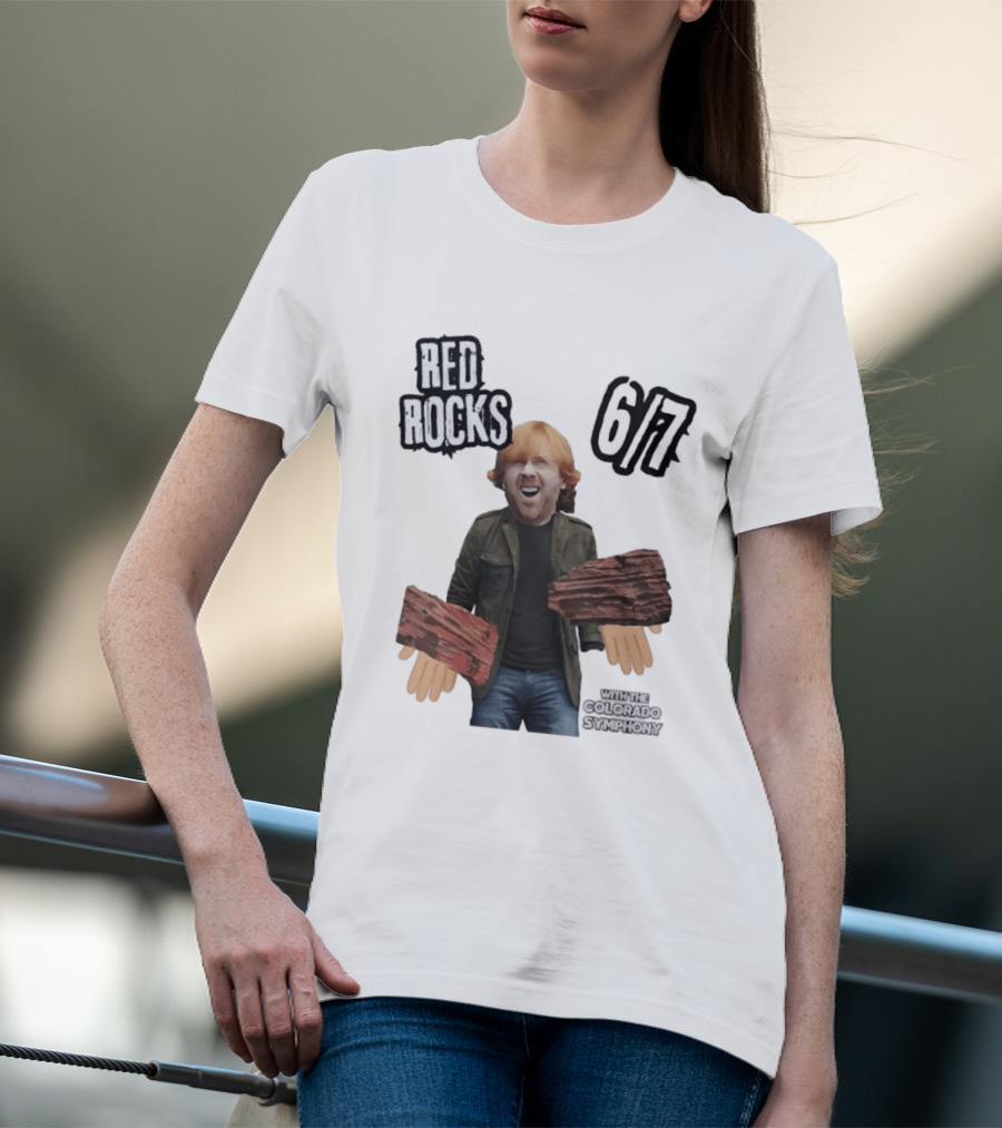 Trey Anastasio Red Rocks 6/7 With The Colorado Symphony T-Shirt