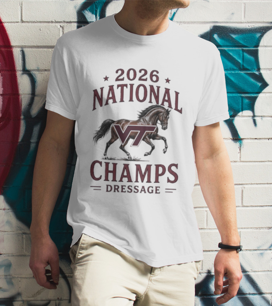 2026 VT National Champs Dressage T-Shirt