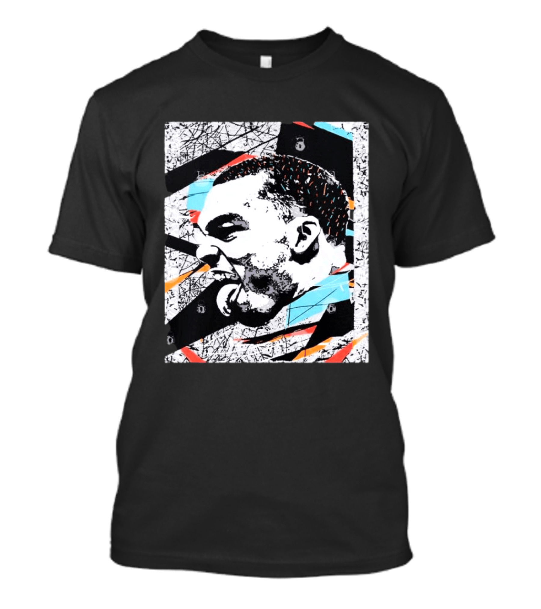 Michael Jordan Chicago Bulls Tongue Expression Urban Graffiti T-Shirt