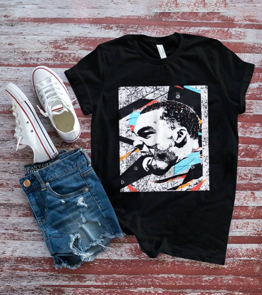 Michael Jordan Chicago Bulls Tongue Expression Urban Graffiti T-Shirt