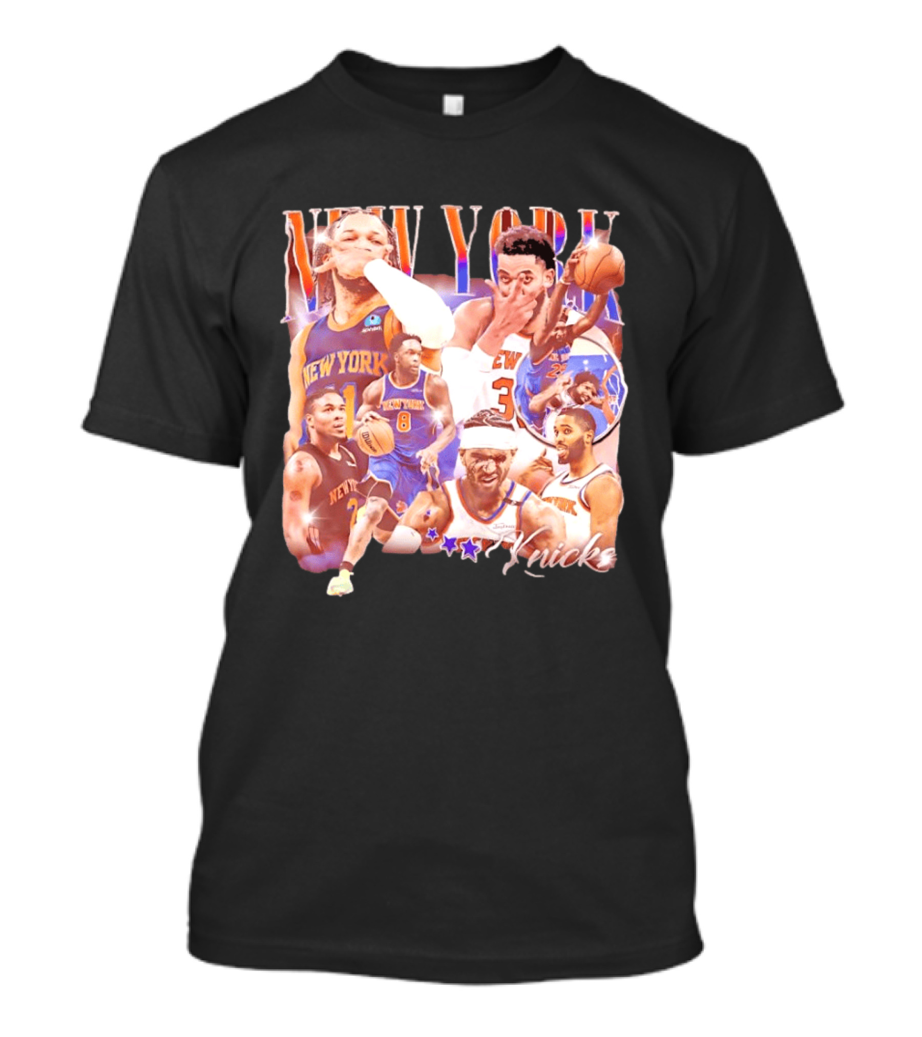 New York Knicks Players Basketball Stars T-Shirt