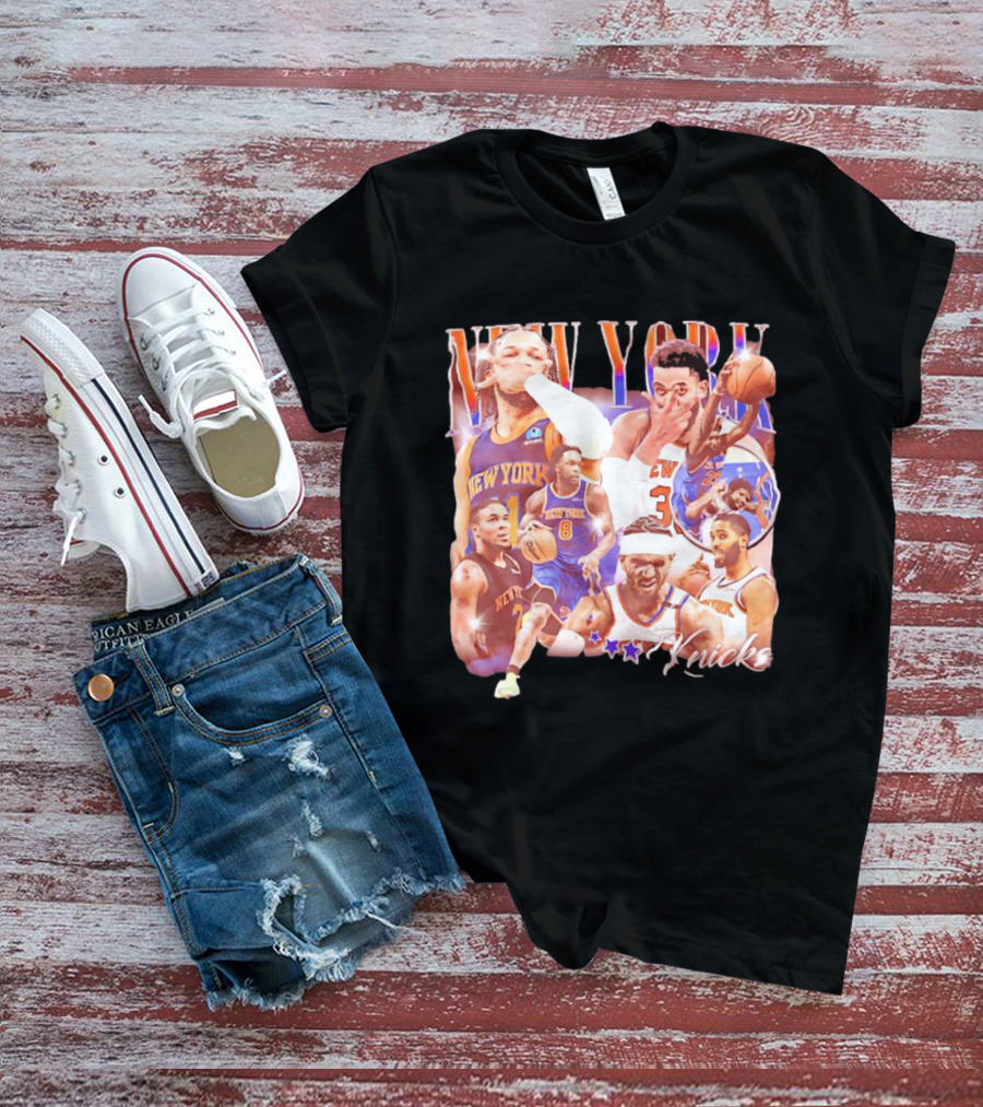 New York Knicks Players Basketball Stars T-Shirt