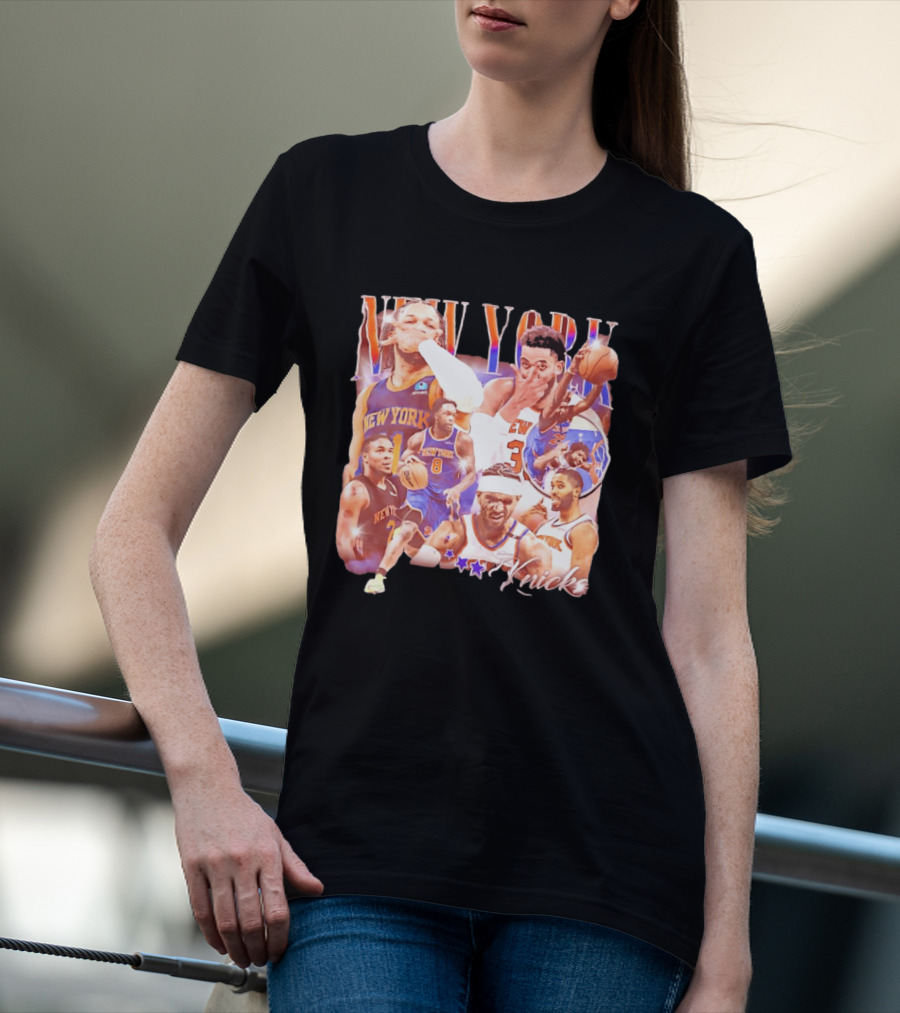 New York Knicks Players Basketball Stars T-Shirt