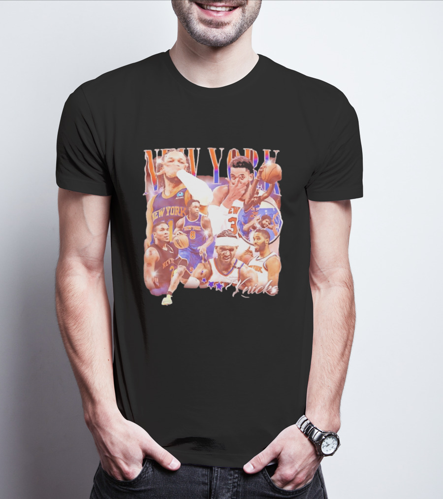 New York Knicks Players Basketball Stars T-Shirt