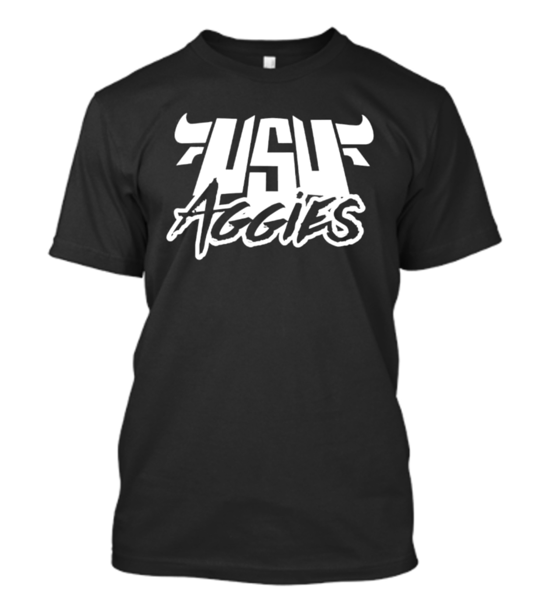 USU Aggies Horned Utah State University T-Shirt