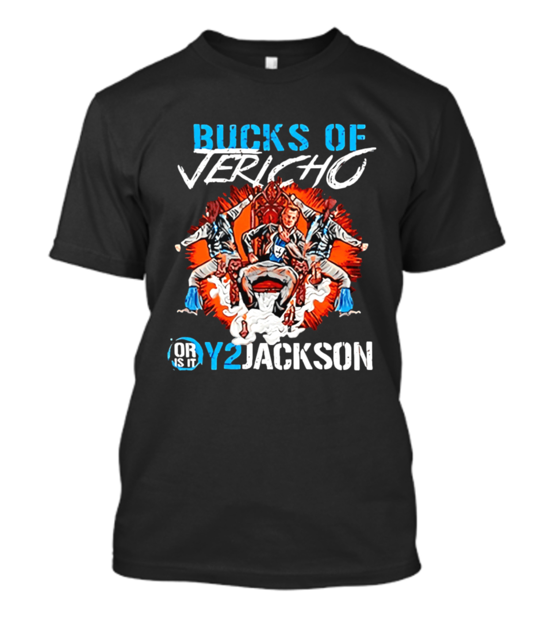 Bucks Of Jericho Y2Jackson Dynamic Wrestling Trio T-Shirt