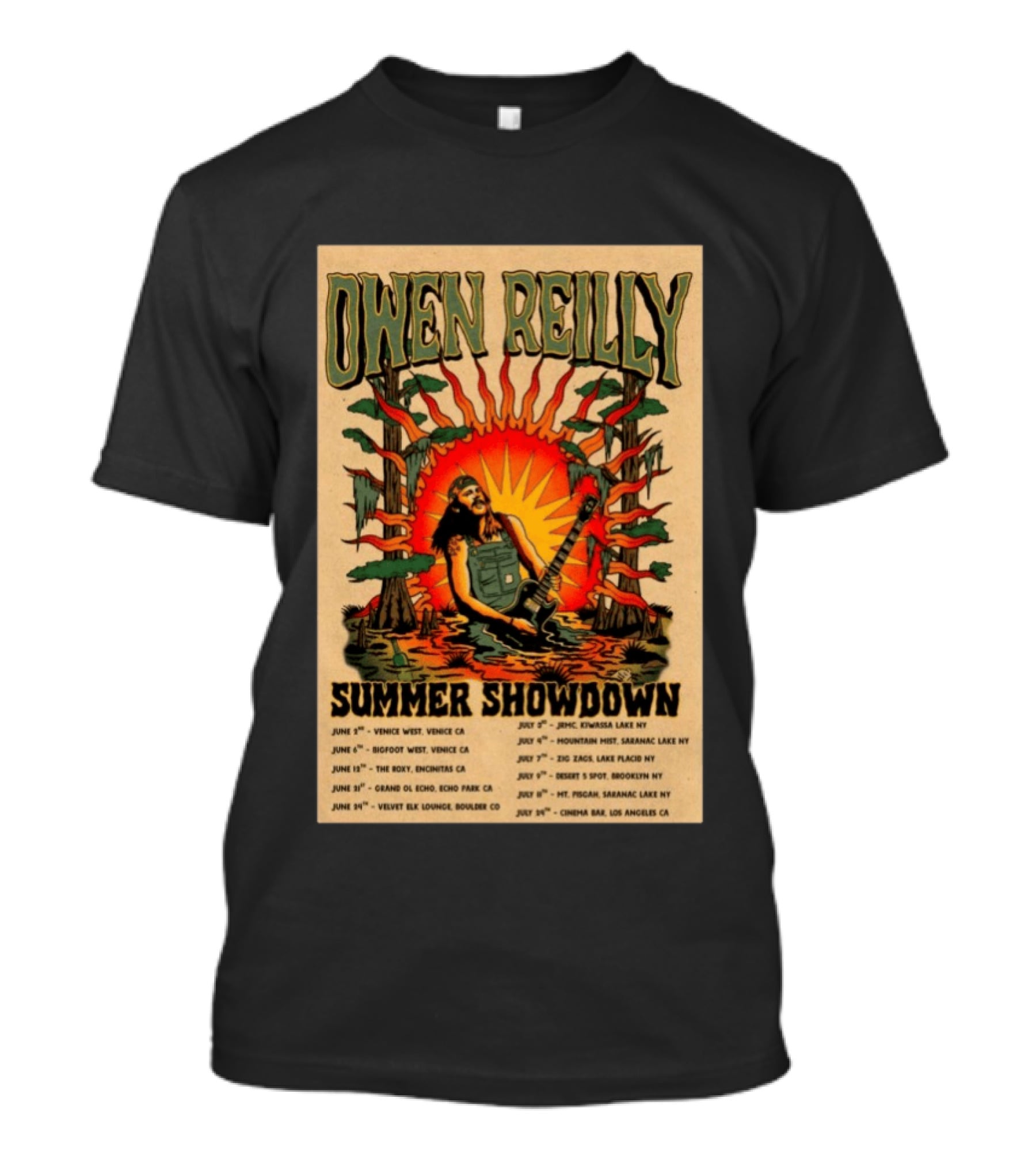 Owen Reilly 2026 Summer Showdown Shows T-Shirt