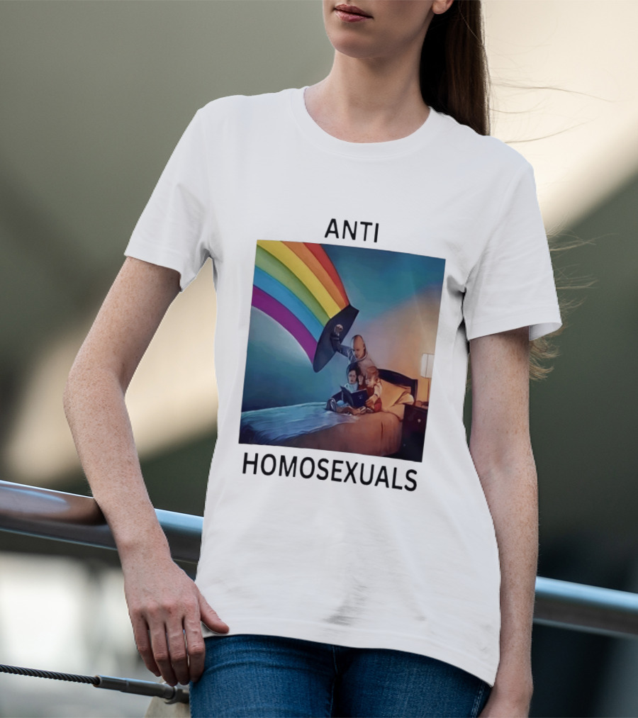 Anti Homosexuals Pride Rainbow T-Shirt