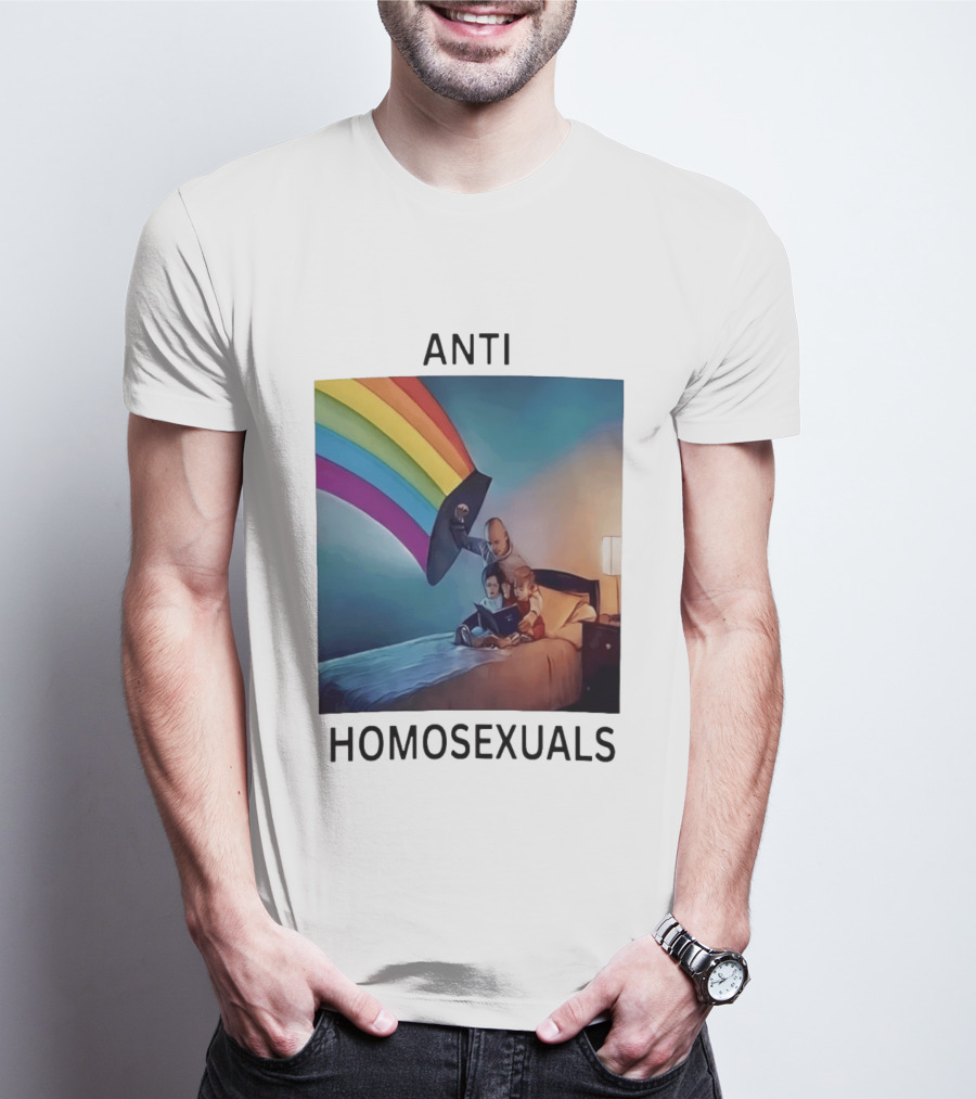 Anti Homosexuals Pride Rainbow T-Shirt