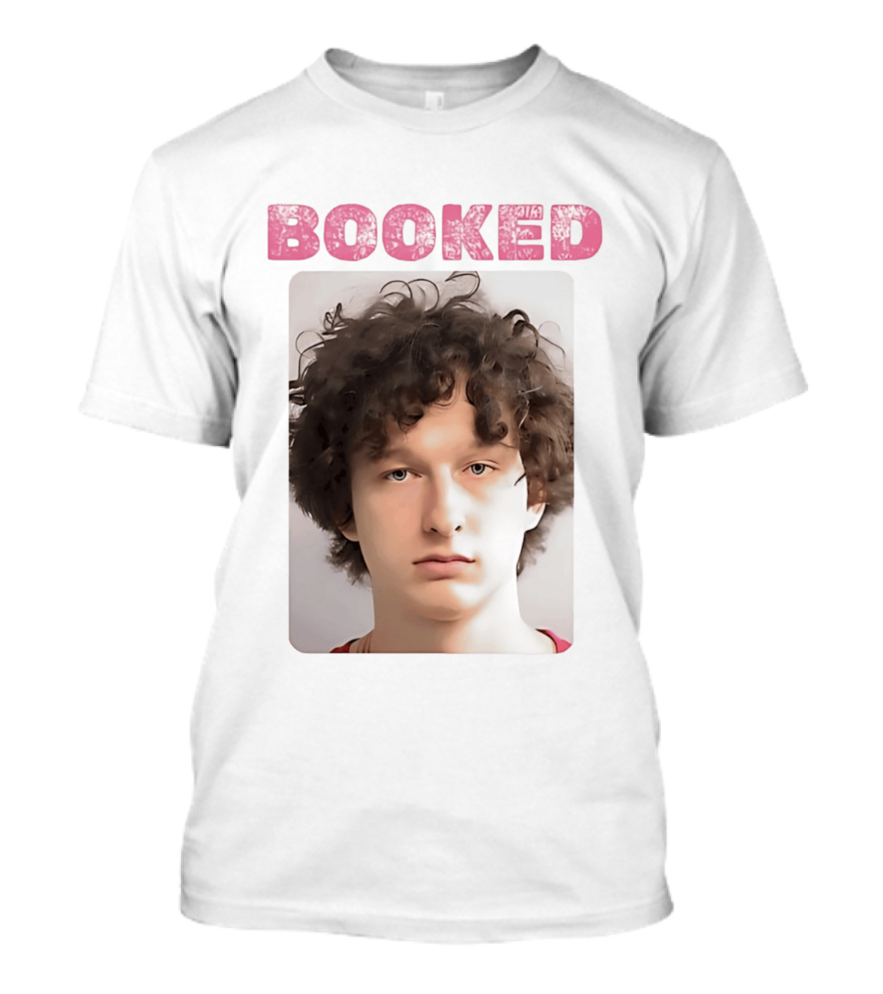 Booked Heston Shot Photo T-Shirt