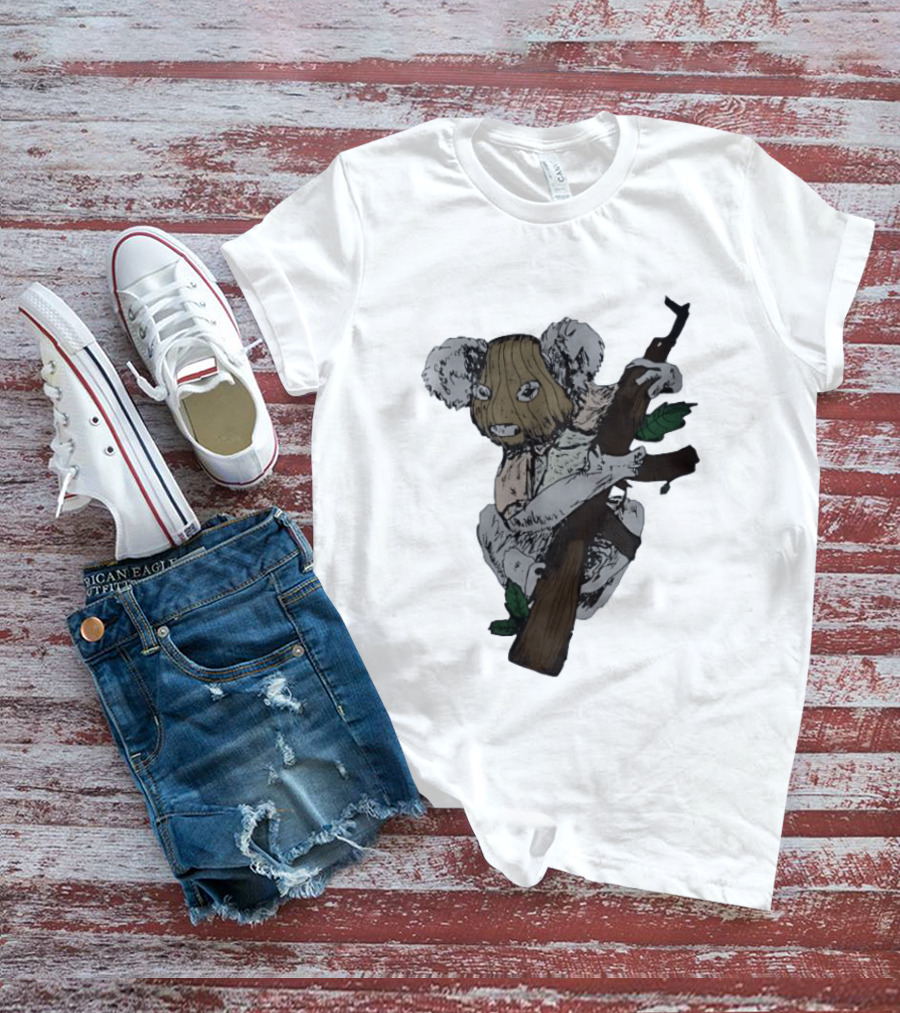Flyquest Koala Ski Mask AK47 T-Shirt