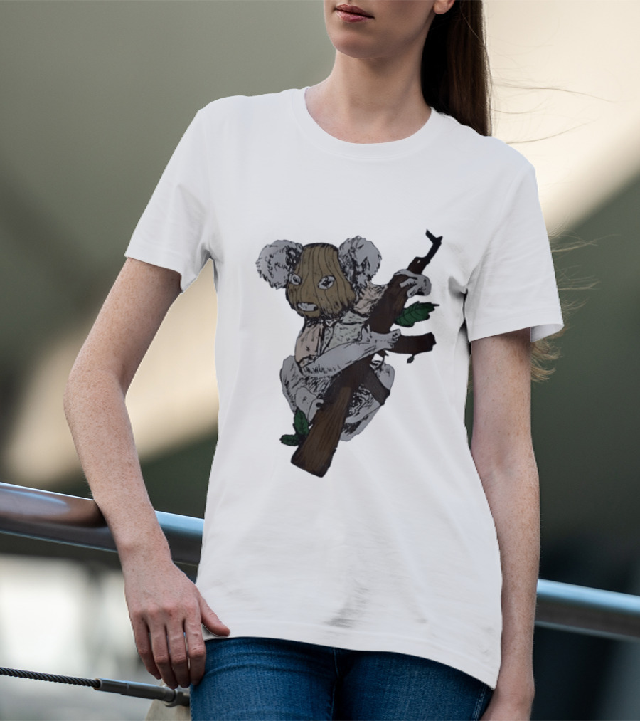 Flyquest Koala Ski Mask AK47 T-Shirt