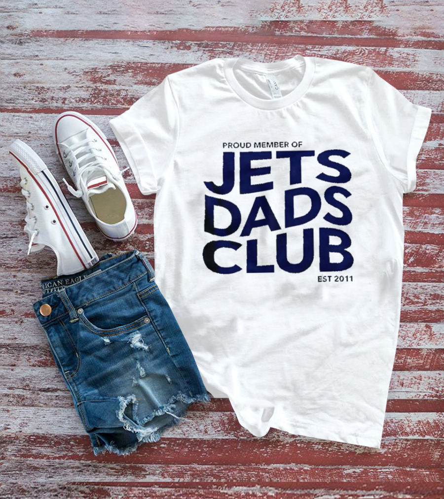 Winnipeg Jets Proud Member Of Jets Dads Club Est 2011 T-Shirt