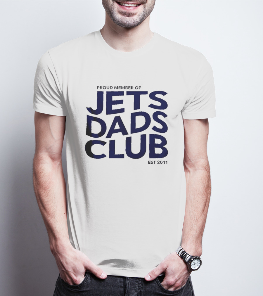 Winnipeg Jets Proud Member Of Jets Dads Club Est 2011 T-Shirt