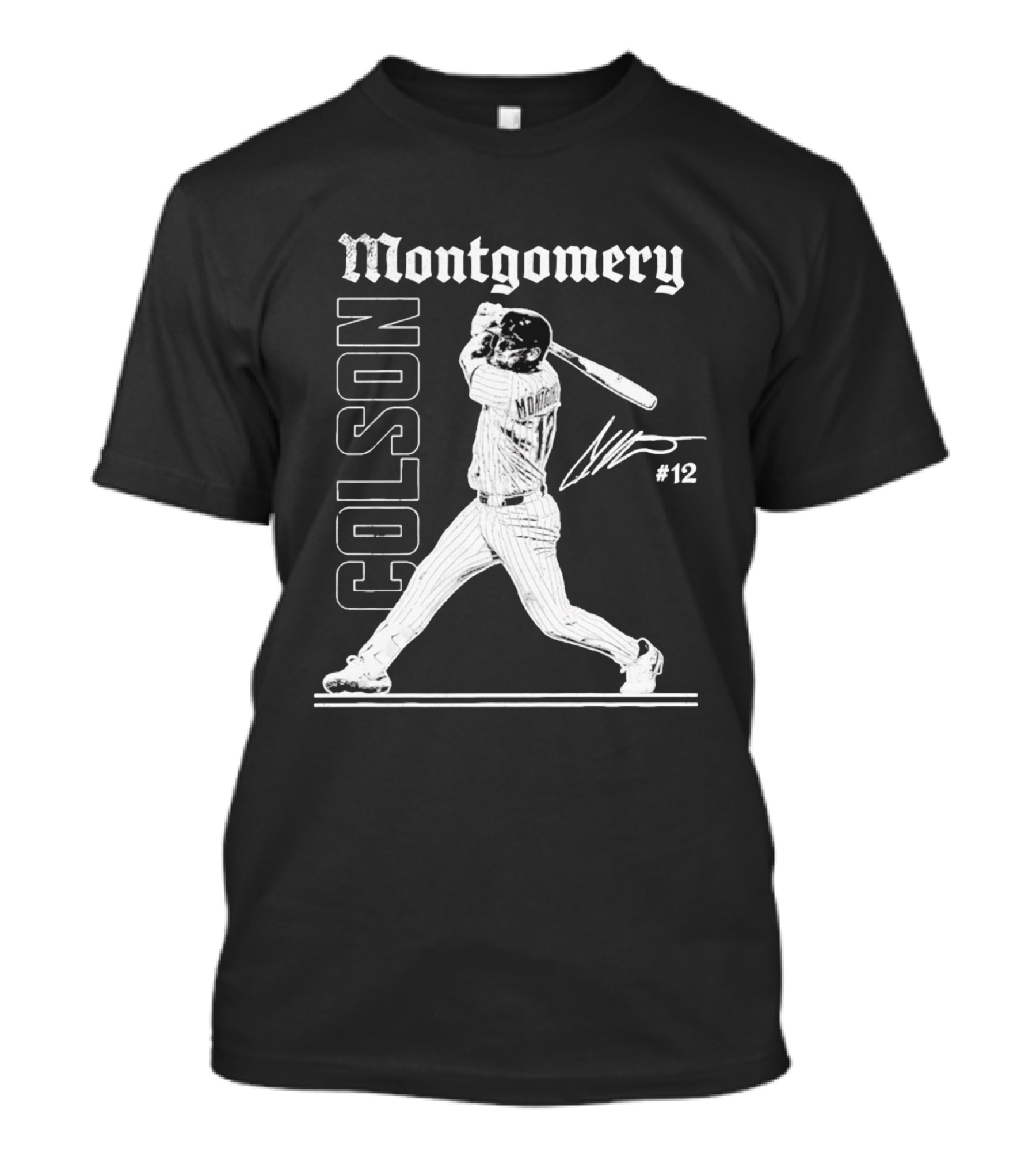 Montgomery Colson Baseball Chicago White Sox #12 T-Shirt