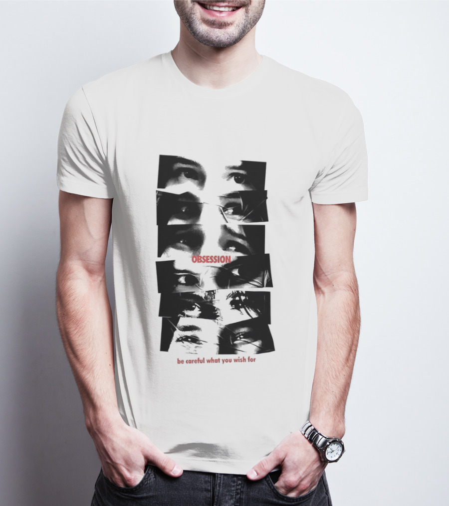 Inde Navarrette Obsession Black Red Grunge T-Shirt