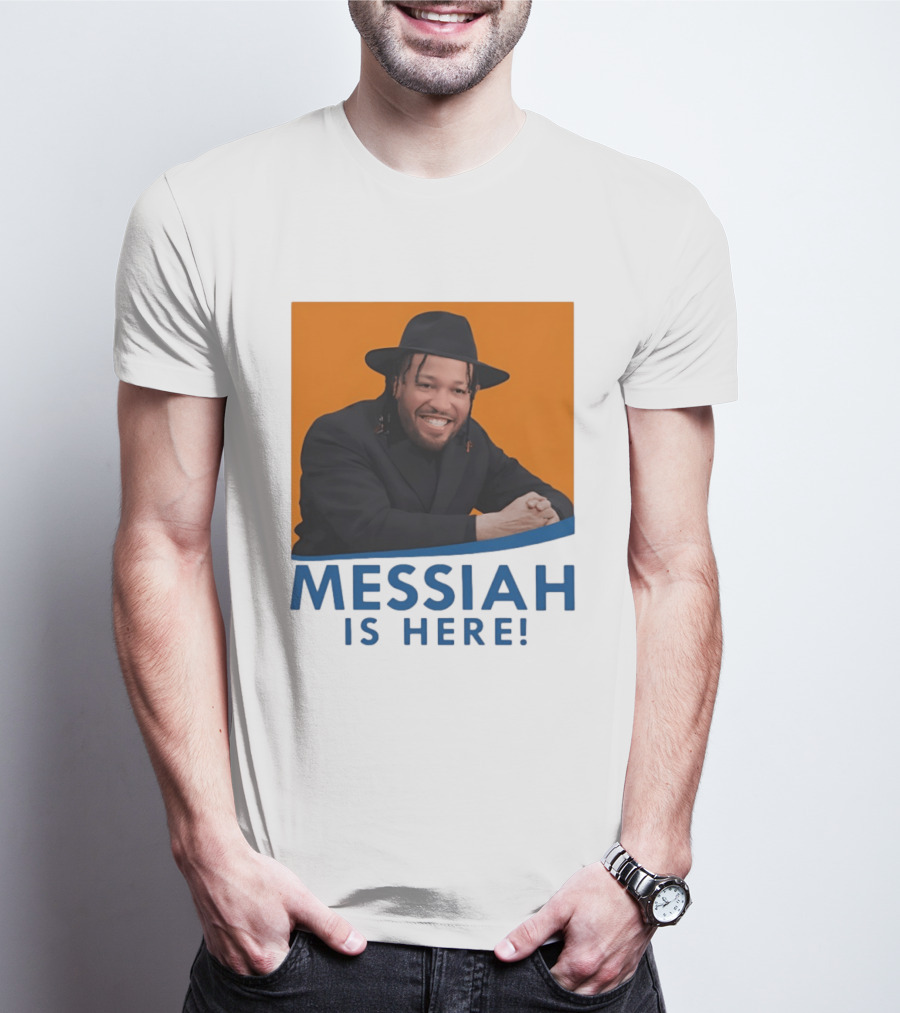 Jalen Brunson Nissim Black New York Knicks Messiah Is Here T-Shirt