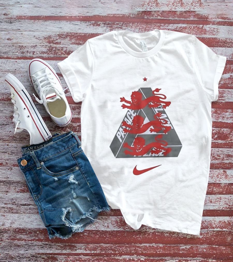 Palace X England 2026 World Cup Nike Collaboration Three Lions T-Shirt