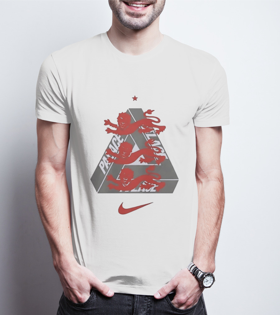 Palace X England 2026 World Cup Nike Collaboration Three Lions T-Shirt