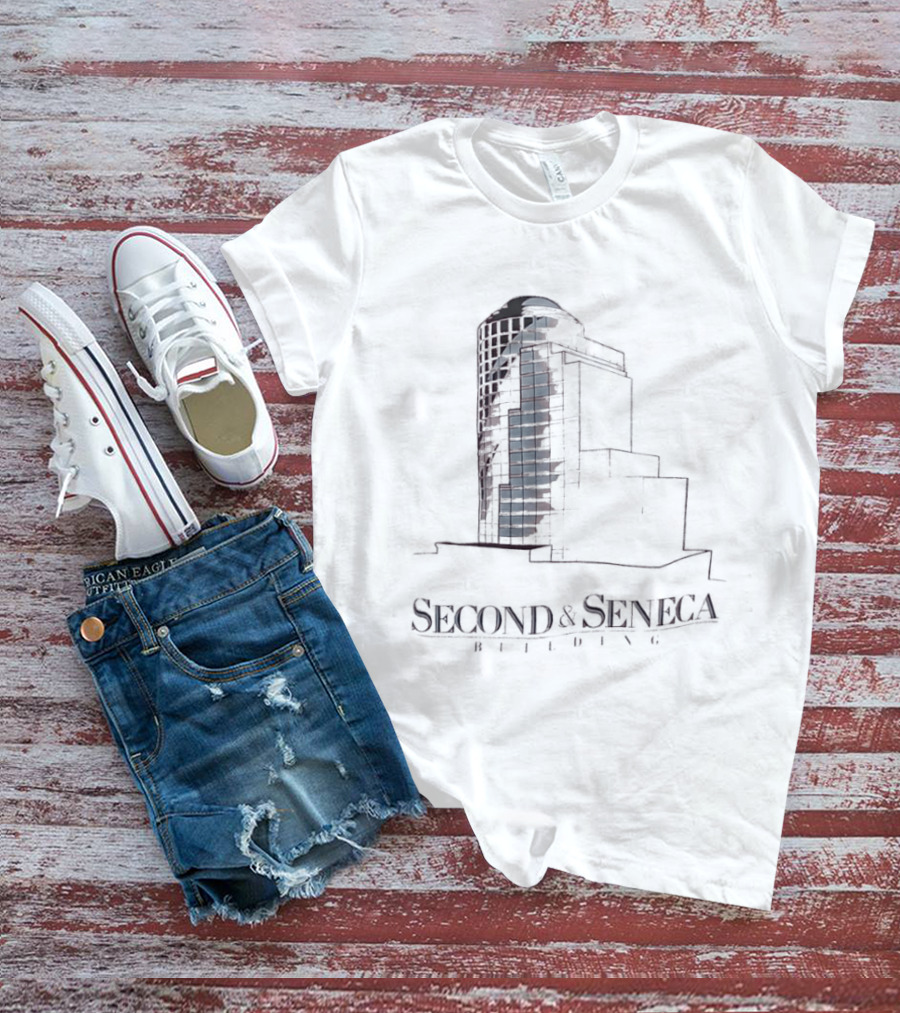 Second And Seneca Seattle Building Architectural Landmark T-Shirt