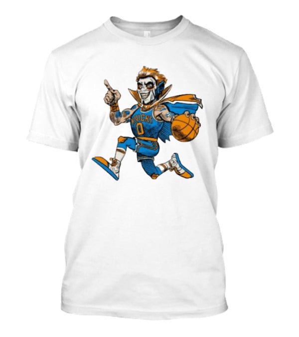 New York Knicks Danhausen Basketball Player T-Shirt