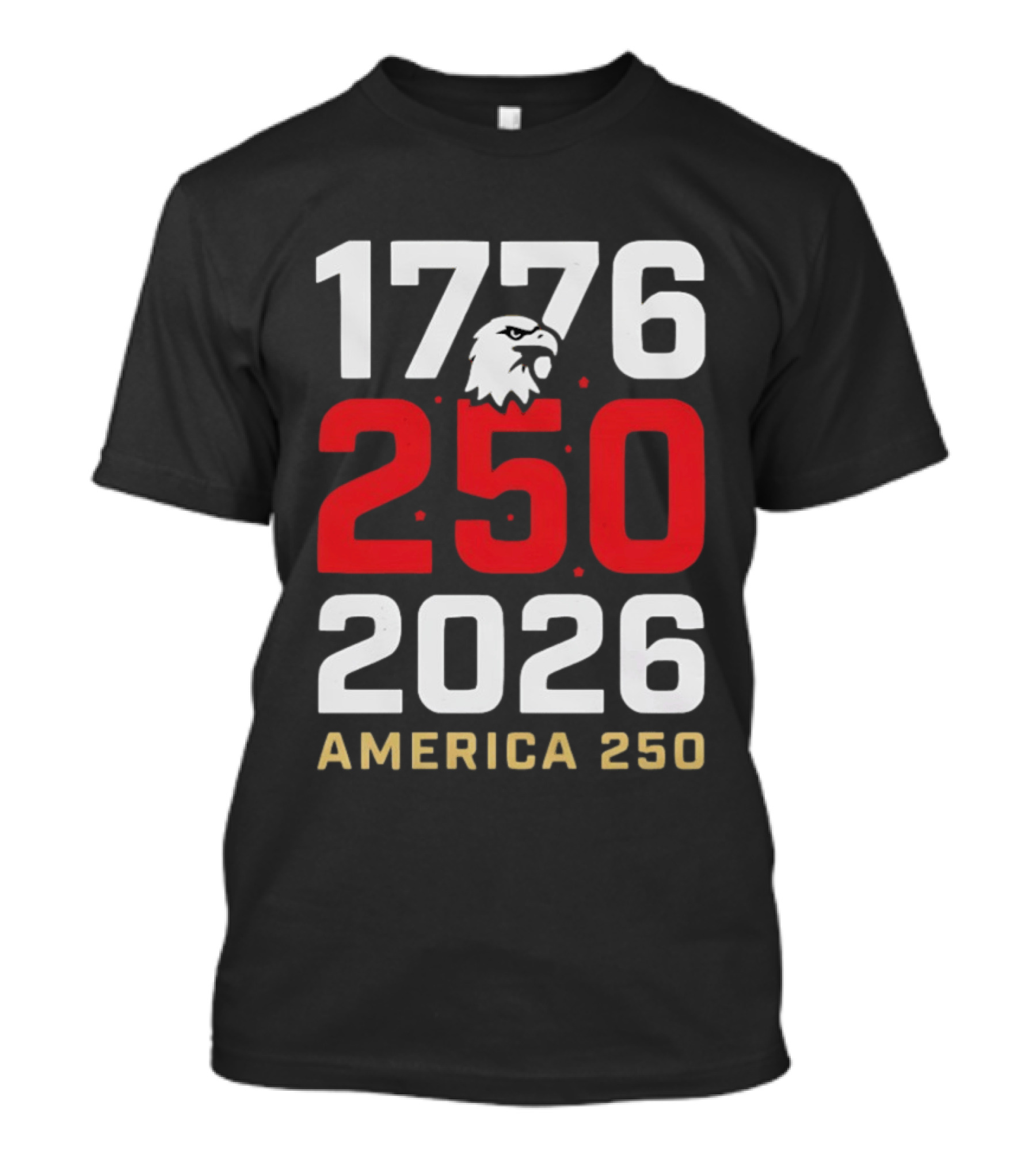 1776 2026 America 250 Eagle Celebration T-Shirt
