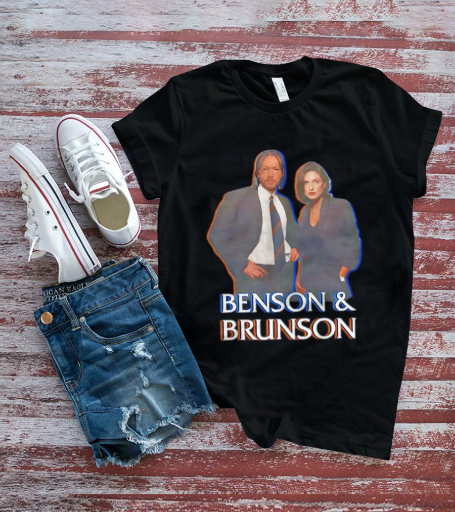 Benson Brunson Olivia Benson Elliot Stabler Law Order Special Victims Unit T-Shirt