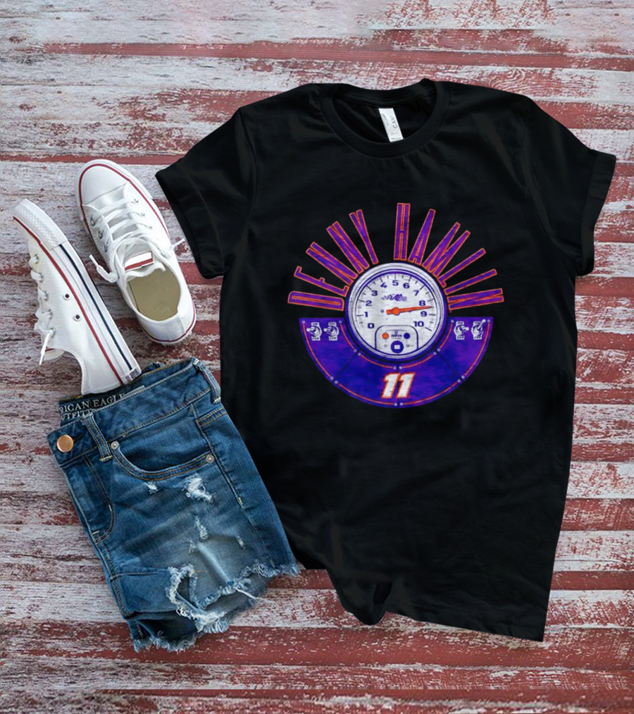 Denny Hamlin 11 Tachometer Joe Gibbs Racing Nascar Cup Series T-Shirt