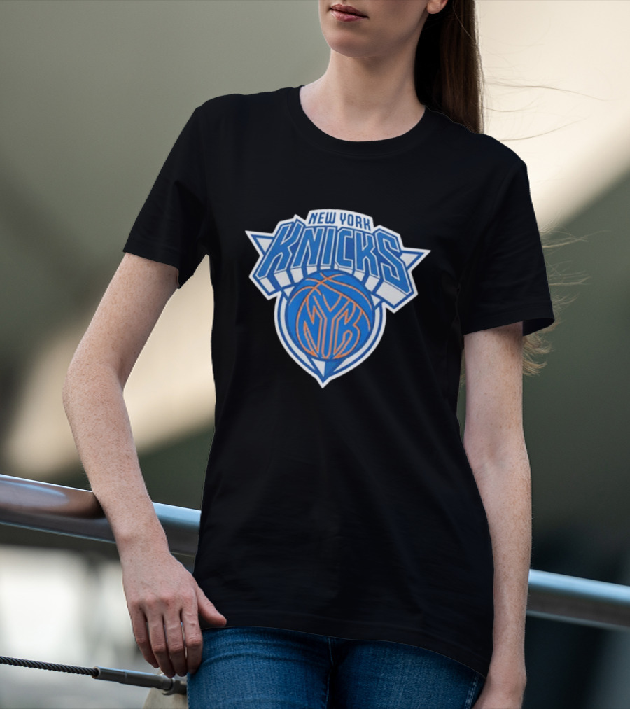 New York Knicks 2026 Blue Basketball Team T-Shirt