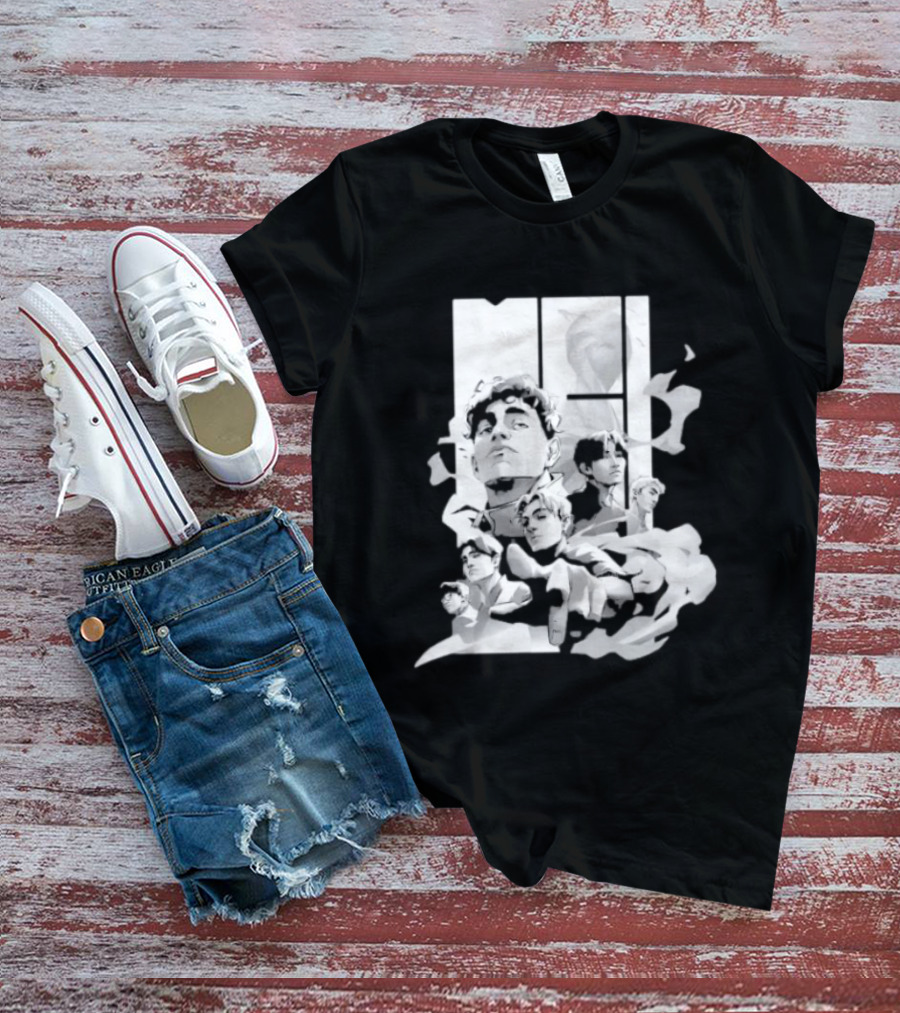 MSI Piece Of History Faces And Figures T-Shirt