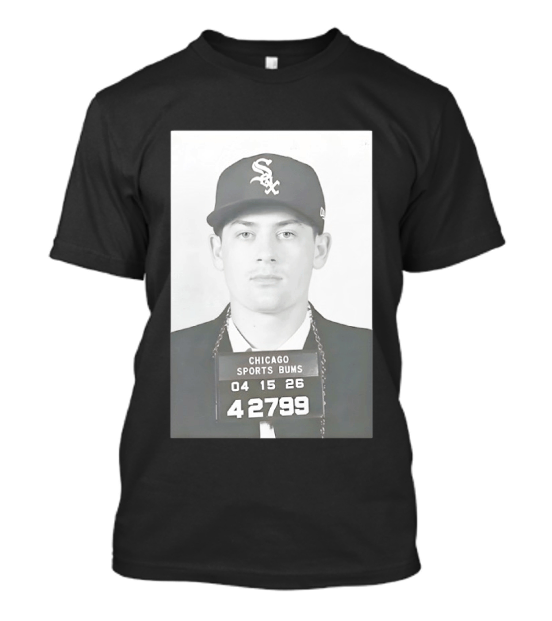 Chicago White Sox Scott Radinsky Chicago Sports Bums 42799 T-Shirt