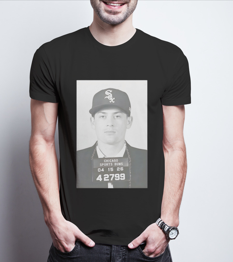 Chicago White Sox Scott Radinsky Chicago Sports Bums 42799 T-Shirt