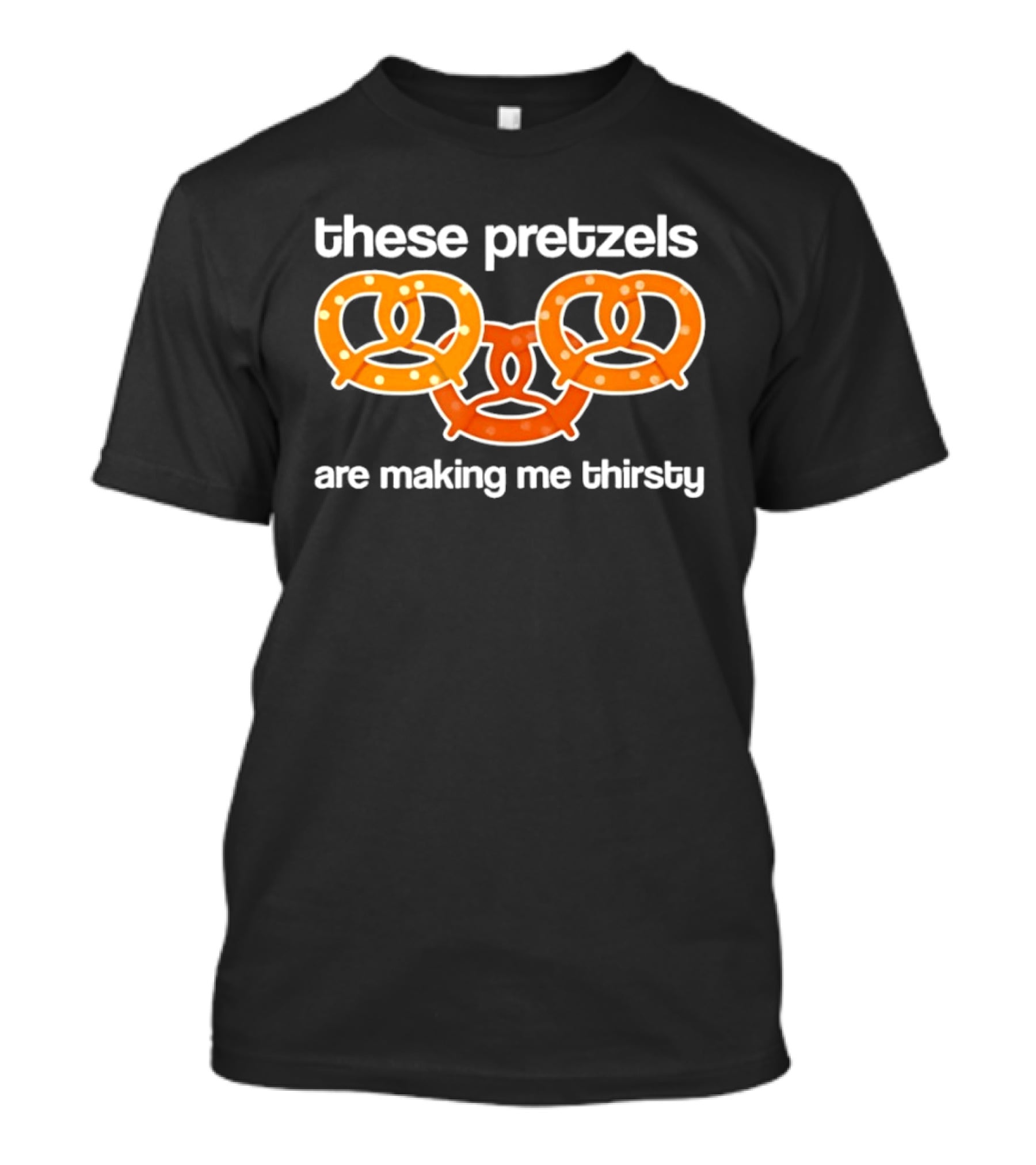 Seinfeld These Pretzels Are Making Me Thirsty Olympic Rings Comedy Show T-Shirt
