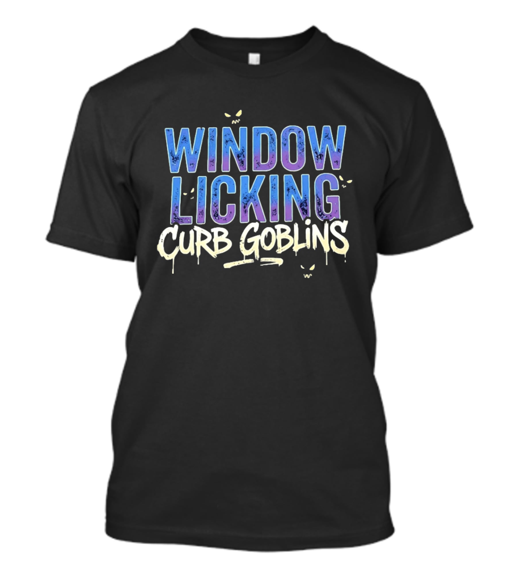 Window Licking Curb Goblins Mischievous T-Shirt