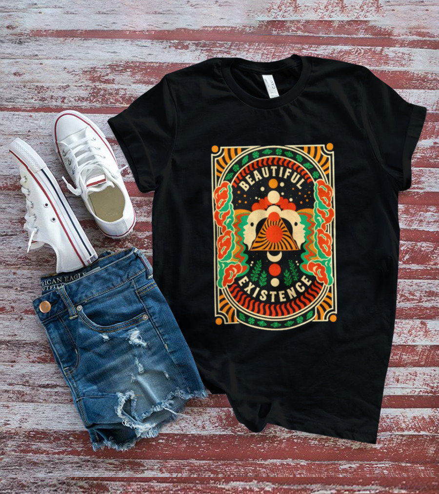 Beautiful Existence Andrea Walker Kaleidoscope Aesthetic T-Shirt