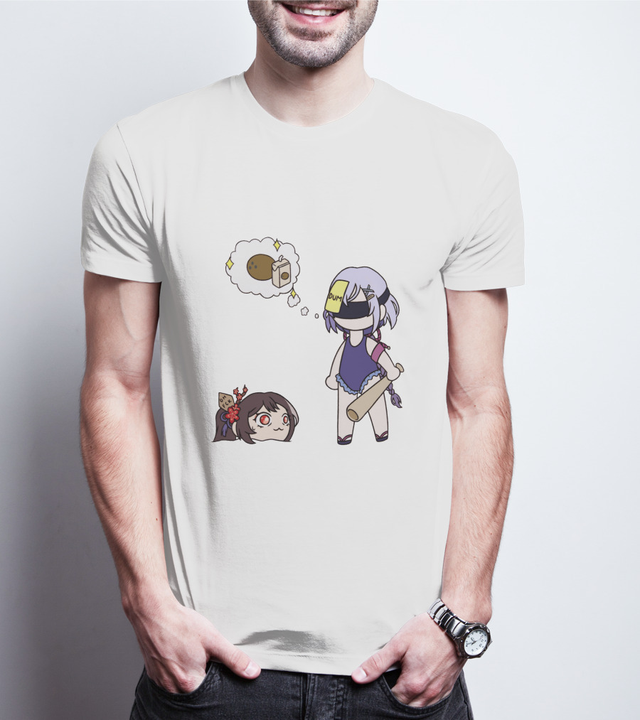 Qiqi Dumpling Vision With Hutao Adorable Interaction T-Shirt