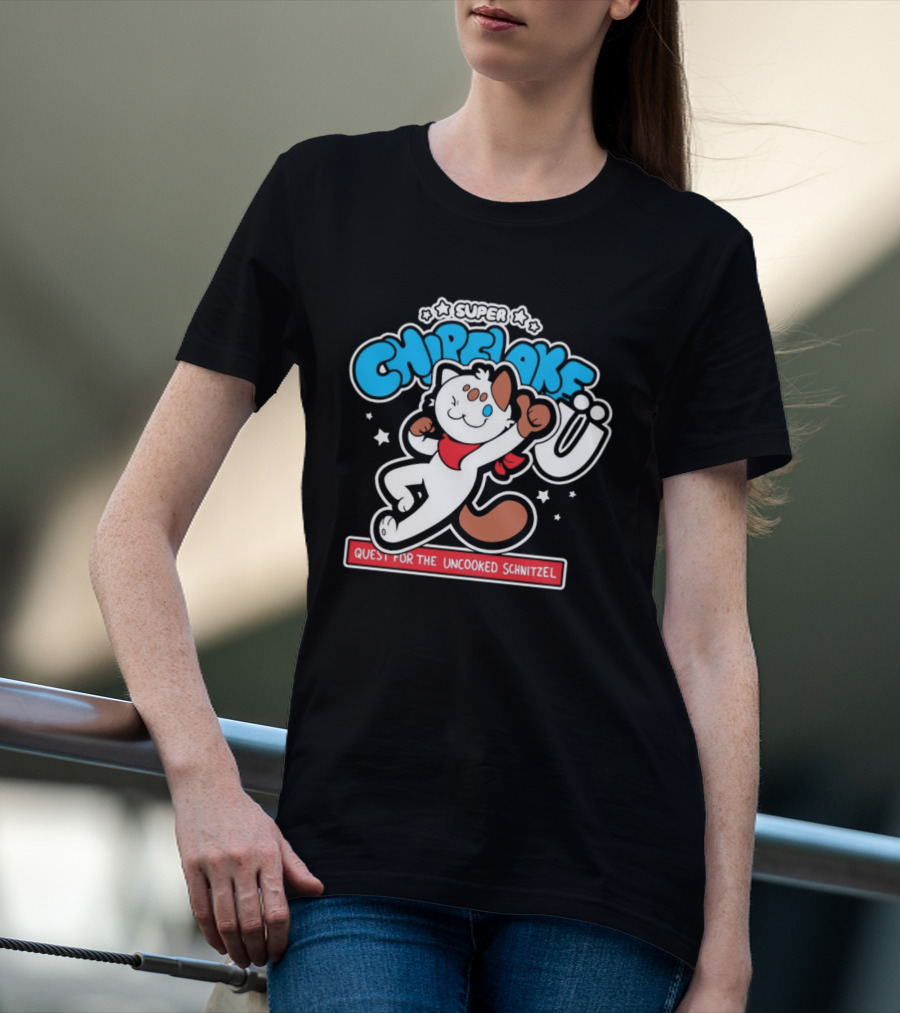 Chipflake Super Chipflake Ü Quest For The Uncooked Schnitzel T-Shirt