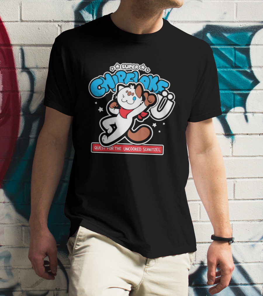 Chipflake Super Chipflake Ü Quest For The Uncooked Schnitzel T-Shirt