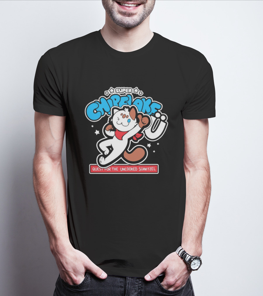Chipflake Super Chipflake Ü Quest For The Uncooked Schnitzel T-Shirt