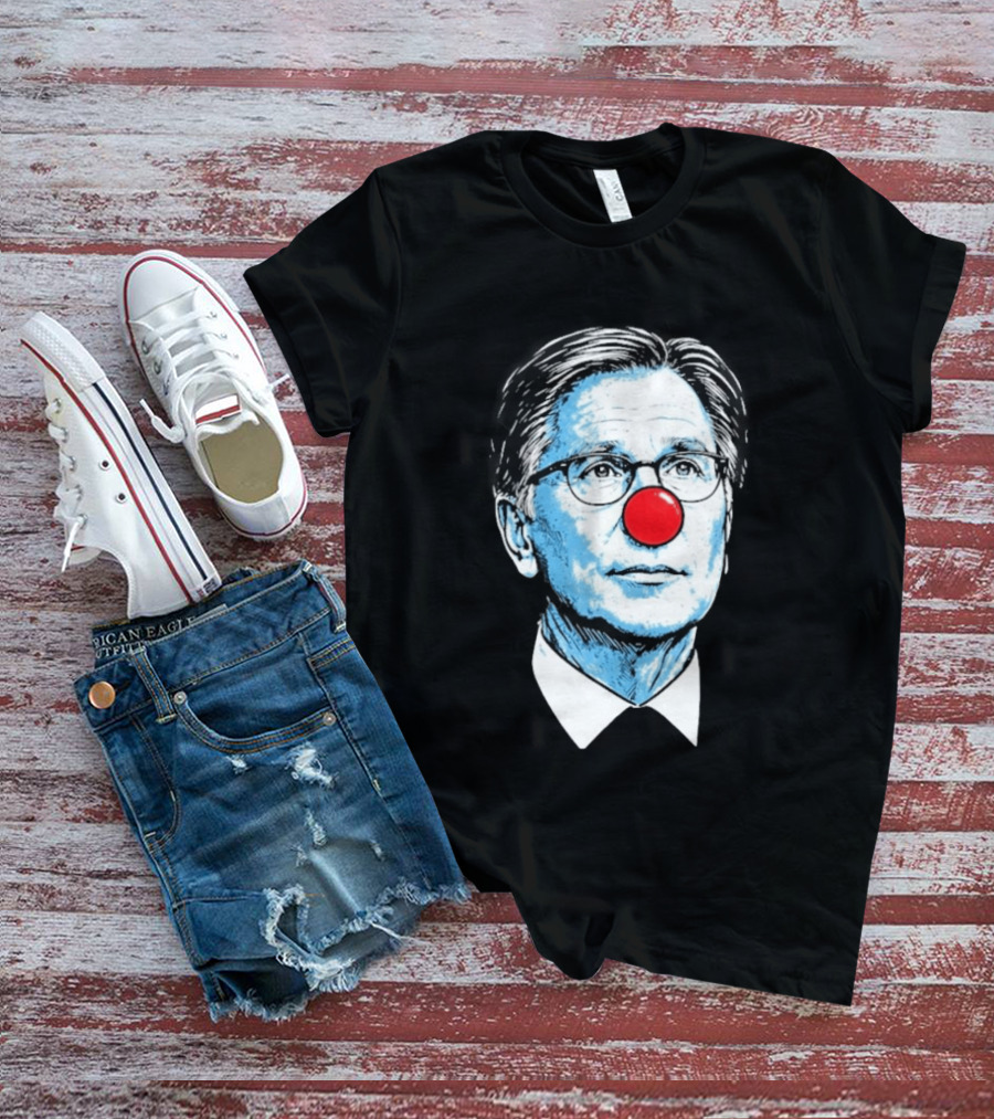 Craig Breslow Clown Portrait Red Nose T-Shirt