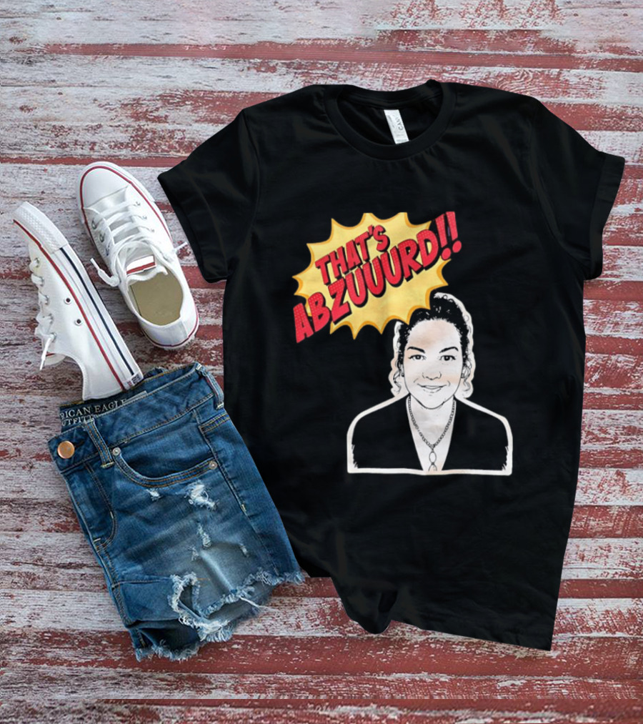 THAT'S ABZUUURD Cartoon Style Comic Expression T-Shirt